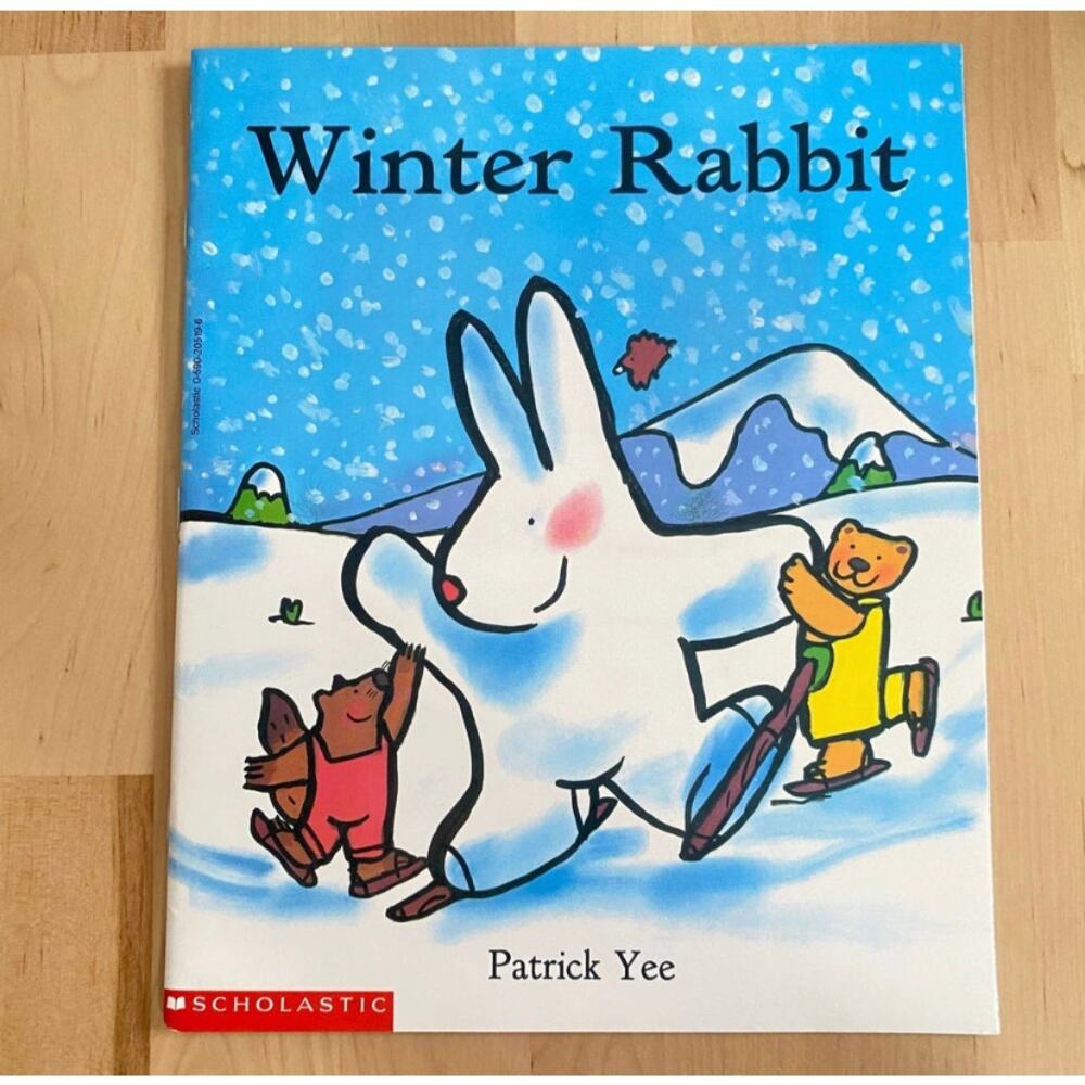 Vintage 1995 Winter Rabbit Paperback Book